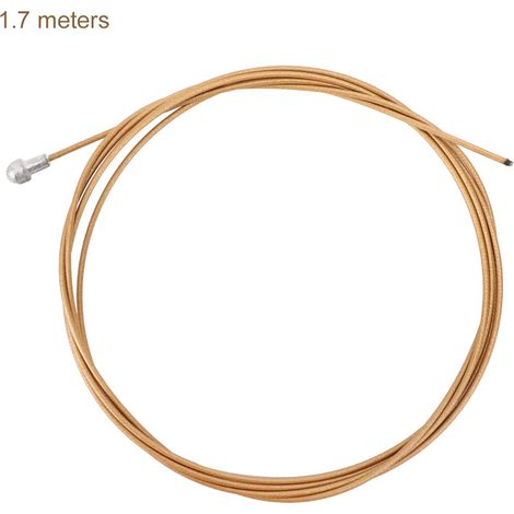 Câble de frein en acier inoxydable PTFE Nano Gold pour vélo, 1,7 mètres, haute performance (1/5)