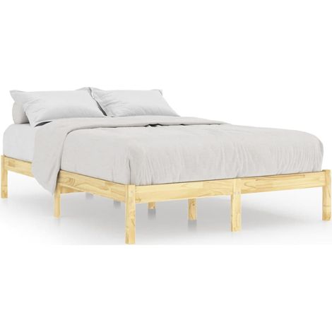Maison Exclusive - Massivholzbett Kiefernholz 120x200 cm