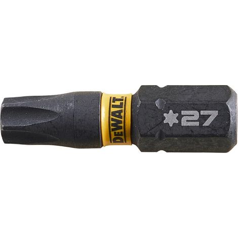 DeWalt DT7383T-QZ EXTREME FlexTORQ Screwdriver Bits T27 x 25mm x 5 DEWDT7383TQZ