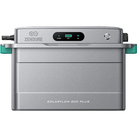 Zendure SolarFlow 800 Plus – All-in-One Balkonkraftwerk mit Speicher (1920Wh), modular erweiterbar auf bis zu 5 Zusatzbatterien, WLAN, BT, Plug & Play, Nur SolarFlow 800 Plus