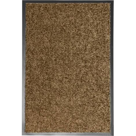 Paillasson lavable, marron, 40 x 60 cm (1/5)