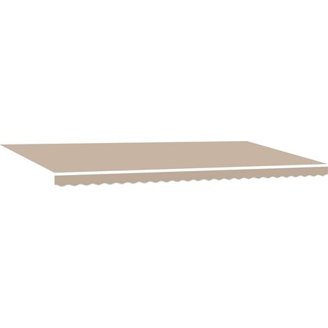 Maison Exclusive - Tenda Retrattile Beige 600 × 350 cm Poliestere e Acciaio (1/4)