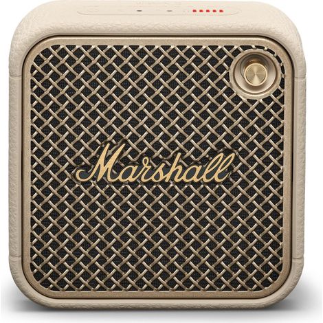 Haut-parleur Bluetooth portable étanche Willen II – Crème (1/5)