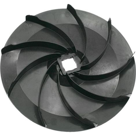 G.G.P. STIGA ALPINA Ventola 240 mm per Testarossa. Foro quadro Lama Rasaerba 410113