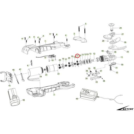 ORIGINAL ACTIVE zweite Stufe Satellitengetriebe tigercut 32 025451