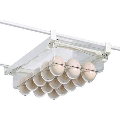 Organisateur de tiroir de réfrigérateur  Organisateur de réfrigérateur réglable  Rangement pour armoire de cuisine (1/5)