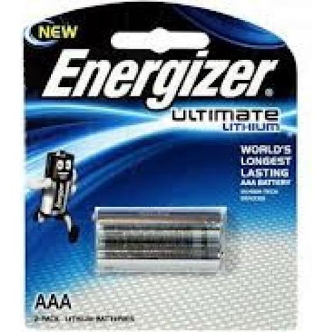 BATTERIA al LITIO tipo AAA Energizer 1,5V blister 2pz