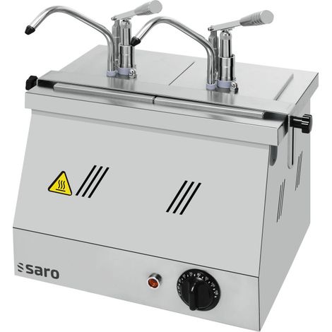 Bain-marie BM-0216 - 2x1/4 + 2x1/6 GN - 900W - Saro