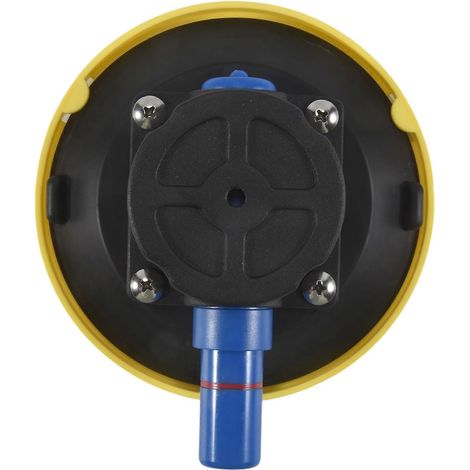Ventouse concave de 114,3 mm (4,5 pouces) avec pompe manuelle robuste et goujon fileté (1/5)