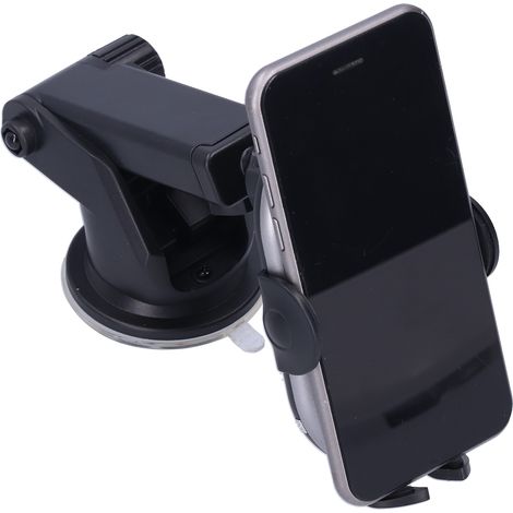 Chargeur Voiture Sans Fil Support Téléphone Intelligent à Capteur Automatique pour Conduite Sécurisée (1/5)