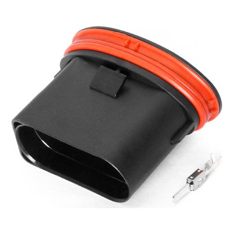 Connector DJ7102-3.5-11/21 is suitable for automotive connectors and is waterproof. (1J0973735) (1/4)