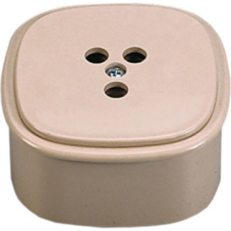 Fme art 22.080 presa tripolare da parete per telefono ricambi elettrici (1/2)