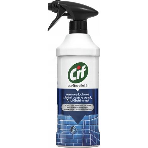Spray detergente Cif PerfectFinish, antimuffa e depositi neri, 435 ml (1/4)