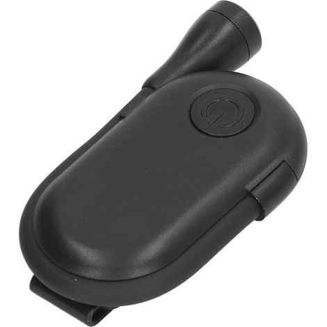 Lampe de lecture rechargeable USB, 3 couleurs, niveaux de luminosité réglables, pince flexible, veilleuse pour livres, noire (1/5)