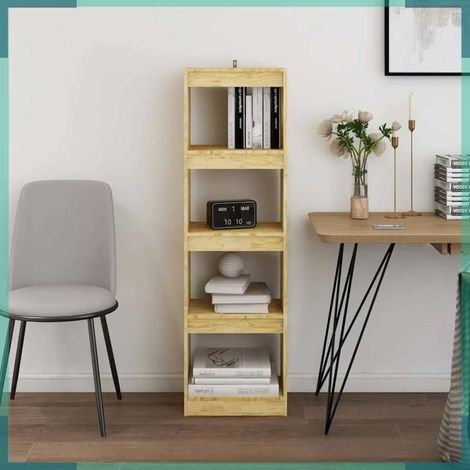 808143 Bibliothèque/Séparateur de pièce 40x30x135,5 cm pin massif (1/5)