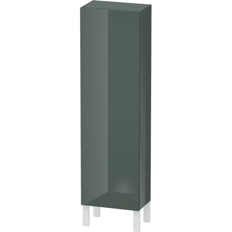 DU Halbhochschrank L-Cube 243x400x1320mm 1 Tür, TA re., dolomiti grey hochglanz (1/5)