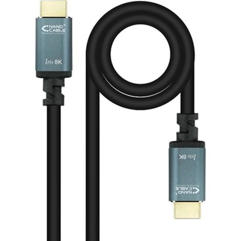 Nanocable HDMI 2.1 IRIS 8K A/M-A/M, Nero, 5 Metri (1/4)