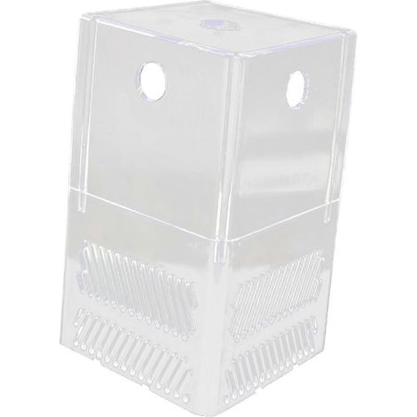 Filtre pour aquarium, panneau de séparation de sable en acrylique, boîte de débordement, déflecteur d'angle pour la décoration et l'aménagement paysager d'aquarium-2 Layer (1/5)