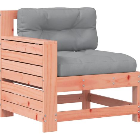 Canapé de jardin,Canapé d'extérieur,Sofa de jardin accoudoir avec coussin bois massif douglas CFW916921 (1/5)