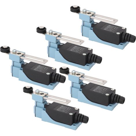 Stück Momentan-Endschalter mit einstellbarem Rollenhebelarm für CNC-Fräsmaschinen und 3D-Drucker (250 V/220 V) (1/5)
