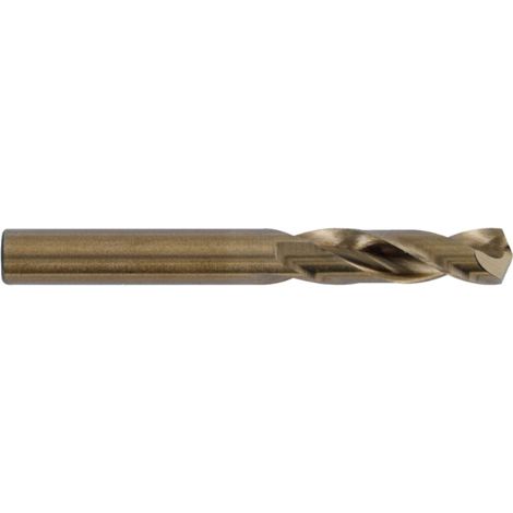 Foret métaux TC HSS-E5 -Revêtu GOLD -DIN1897 -h8 -Extra court -Pointe en croix Ø: 3.2 L: 49 TIVOLY - 11402810320