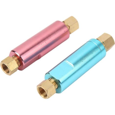 Deux clapets anti-retour métalliques pour la pression résiduelle des freins, de type universel, compatibles avec les voitures de course. (1/5)