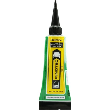 Colle d'étanchéité noire, 50 ml, Colle noire multi-usage