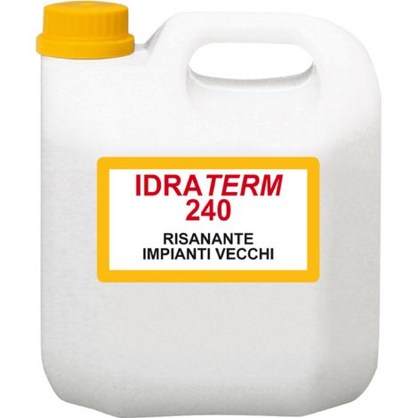 RISANANTE IMPIANTI VECCHI CON PROBLEMI DI CIRCOLAZIONE SERIE IDRATERM 240 KG 5   FORIDRA