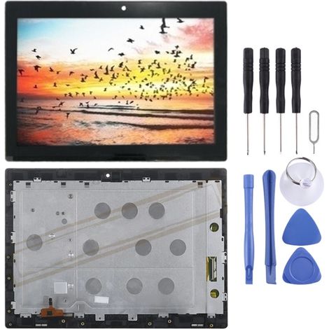 Compatible with the Lenovo Miix 320 10ICR LCD touchscreen (Color: Black) (1/4)