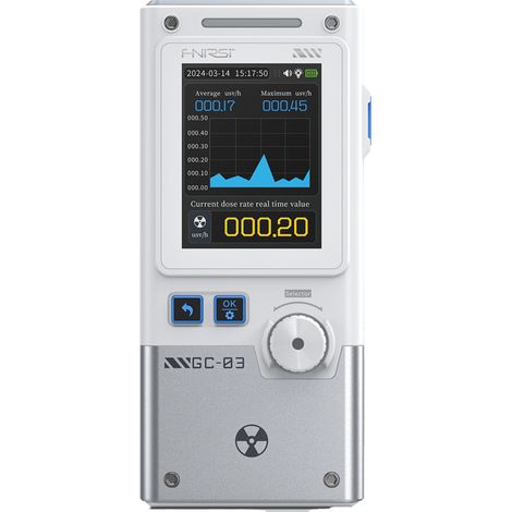 Détecteur de rayonnement ionisant multifonctionnel FNIRSI GC-03 WT