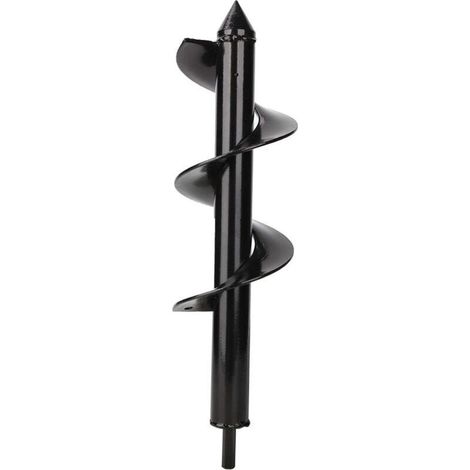 8x30cm Tarière pour Perceuse, Tariere Jardin Perceuse, Forets de Jardin en Spirale, Outil de Plantation pour Faire Rapidement Trou et Planter des Fleurs Arbres Arbustes