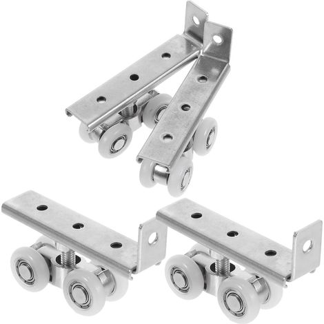 en acier inoxydable pour portes coulissantes poulies (1/5)