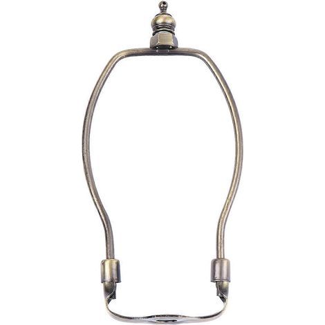 Hornlampenständer (6 Zoll, Bronze) – 17,50 x 9,00 x 1,40 cm (1/4)