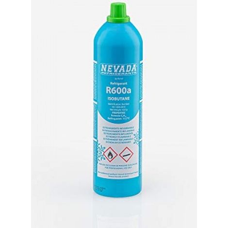 Güde – Recharge de gaz R600A pour réfrigérateur – Compatible avec plusieurs marques – Haute qualité – 300g