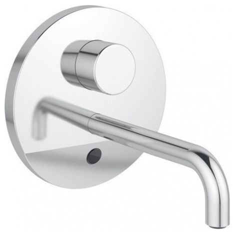 Mitigeur lavabo mural CERAPLUS bec 230 mm, à piles chromé IDEAL STANDARD