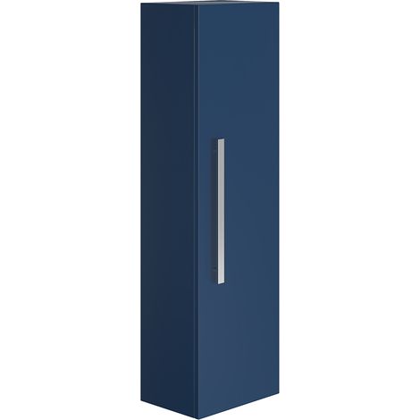 Bathroom 1200mm Tall Unit Furniture Matt Navy Blue (1/5)