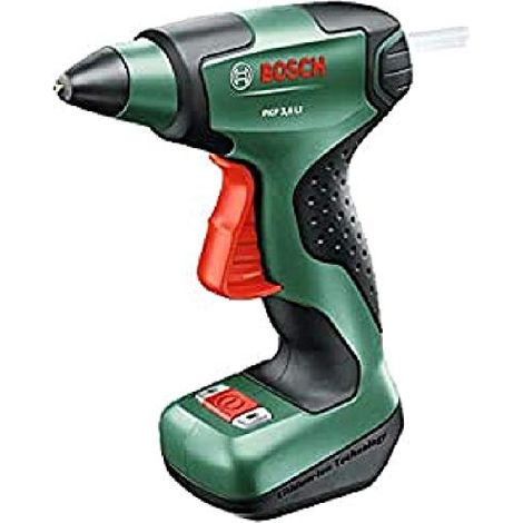 Bosch - Pistola incollatrice a caldo senza fili da 3,6 V, caricabatterie 0603264620
