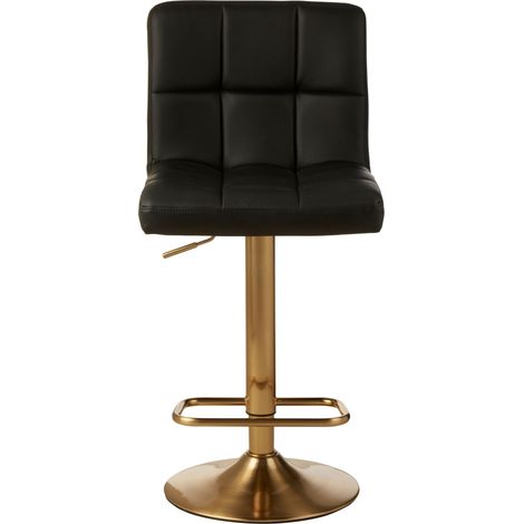 Interiors by Premier Elegant Design Quilted Bar Stool, Comfort And Stable Counter Stool, Height Adjustable Contemporary Bar Stool (1/5)