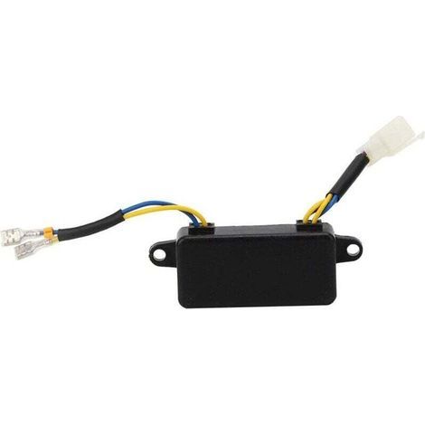 Generatorregler, 3-kW-AVR-Spannungsregler, AVR für Benzingeneratoren, 250 V, 220 µF AVR für einphasige 2-3-kW-Benzingeneratoren, Schwarz (1/5)