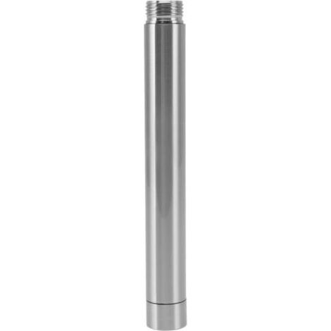 Tube d'extension de douche en acier inoxydable, rallonge de pomme de douche à main pour salle de bain 6 pouces (1/4)