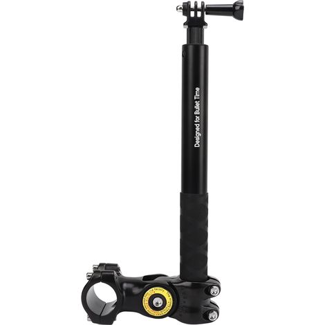 PULUZ Support de caméra pour guidon de vélo avec fixation pour tube de protection et perche à selfie (1/5)