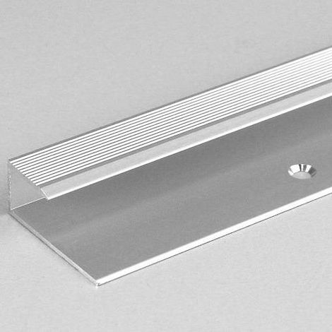 Einschubprofil "Cobourg" für Laminat / Parkett, 10,3 mm Einfasshöhe, Aluminium eloxiert, gebohrt-goldfarbig-1000