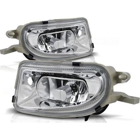 Antibrouillards MERCEDES W210/CLK/SLK CHROME