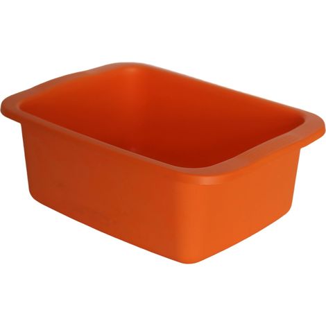 START Machiavelli catino rettangolare arancione Bacinella in plastica Originale (1/5)