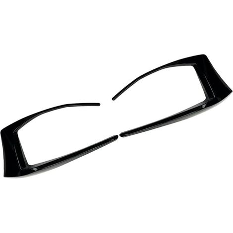 Garniture de spoiler arrière pour aileron arrière, extension de lèvre, autocollants décoratifs compatible avec 7 MK7 GTD 2012-2015, noir (1/5)