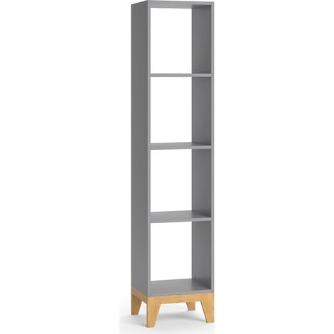 Kinderregal Malia, Grau, 35.2 x 159.5 cm, Vicco