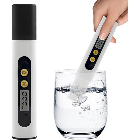 Testeur TDS numérique - Qualité de l’eau potable, aquarium, spa, écran LCD précis, facile à utiliser (1/5)