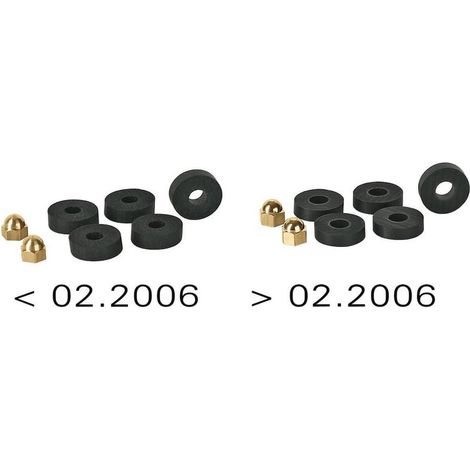 Dichtung und Hutmutter 45054 für Oberteil 3/8Zoll
