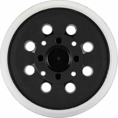 (1 pièce) Patin de ponçage à crochets et boucles de 125 mm compatible avec Bosch PEX 300 AE 400 AE 4000 AE 125 mm (1/5)