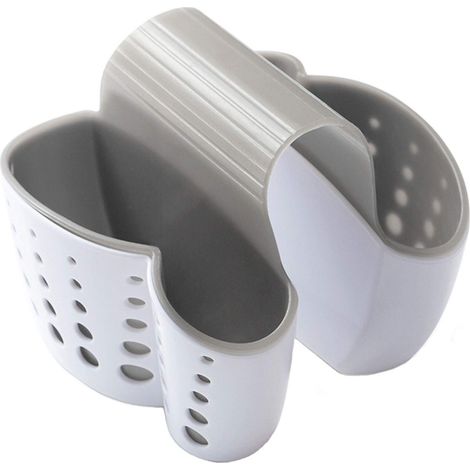 Étagère de rangement pour évier, porte-ustensiles de cuisine, porte-éponges, rangement pour cuisine et salle de bain (1/5)